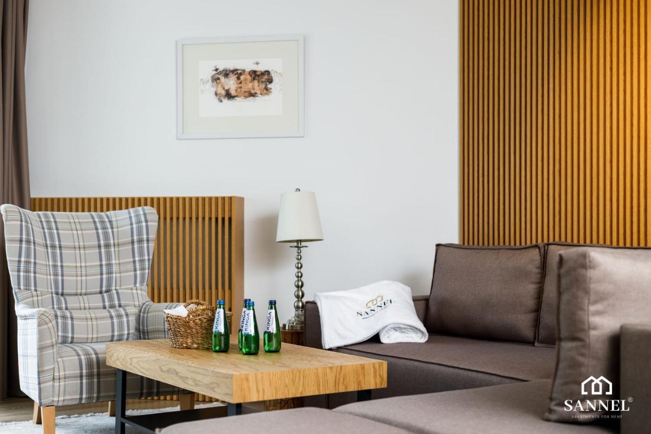 Apartament Golden Sand Z Dostepem Do Basenow,Jacuzzi,Strefy Saun- Pinea Apartments Pobierowo-Sannel Apartments For Rent Экстерьер фото