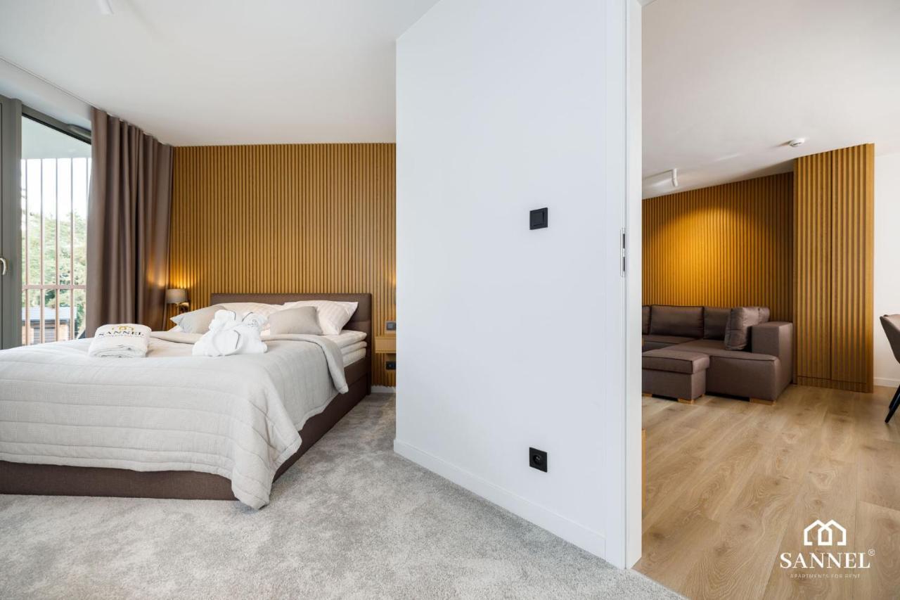 Apartament Golden Sand Z Dostepem Do Basenow,Jacuzzi,Strefy Saun- Pinea Apartments Pobierowo-Sannel Apartments For Rent Экстерьер фото