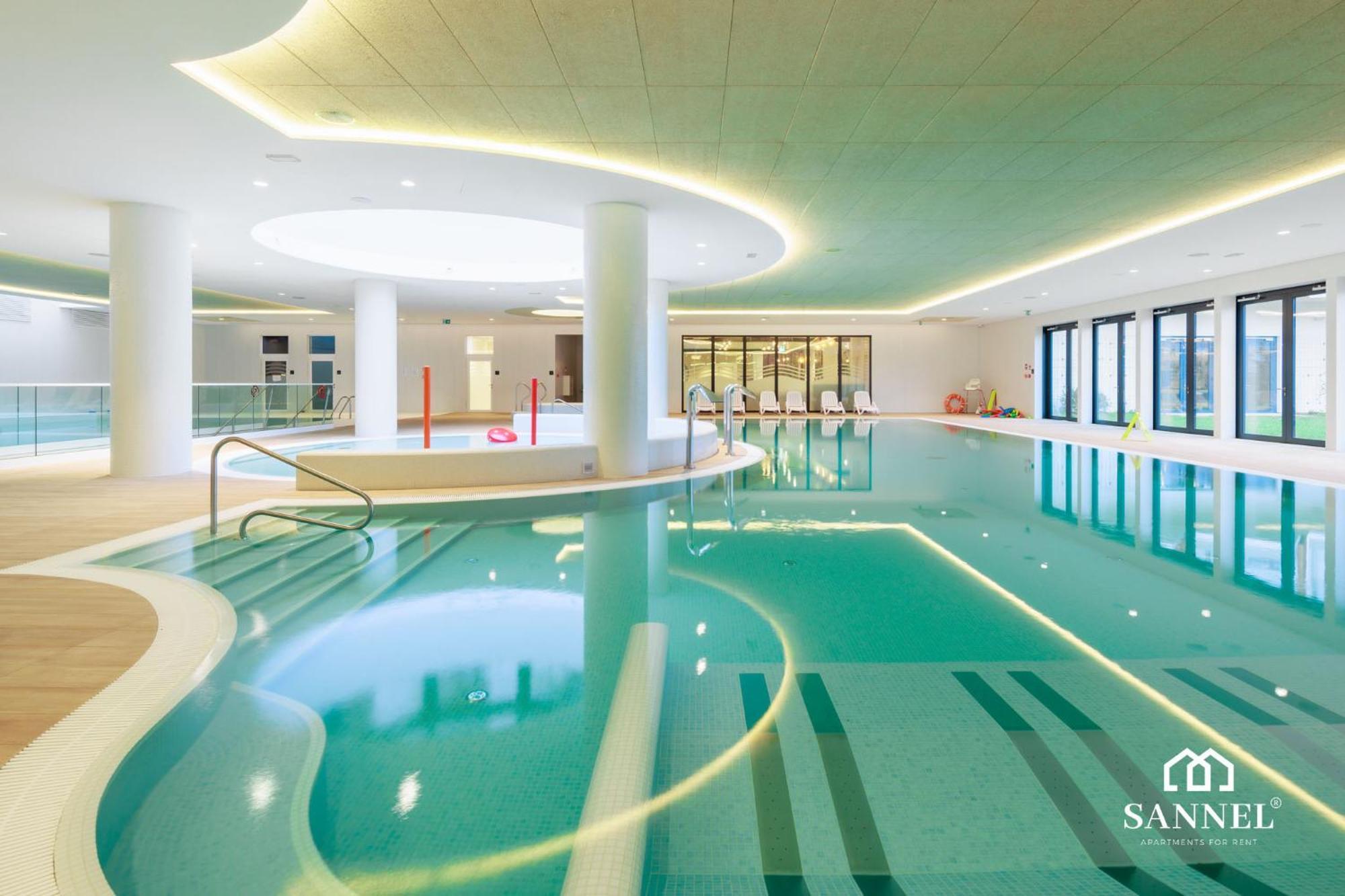 Apartament Golden Sand Z Dostepem Do Basenow,Jacuzzi,Strefy Saun- Pinea Apartments Pobierowo-Sannel Apartments For Rent Экстерьер фото